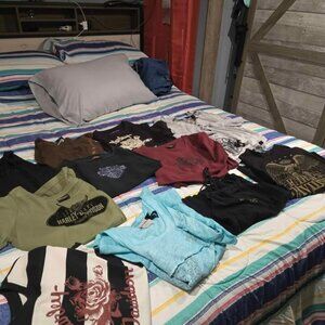 Harley-Davidson women bundle shirts tanks and jeans